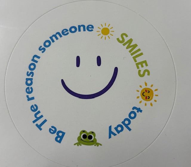Smile sticker